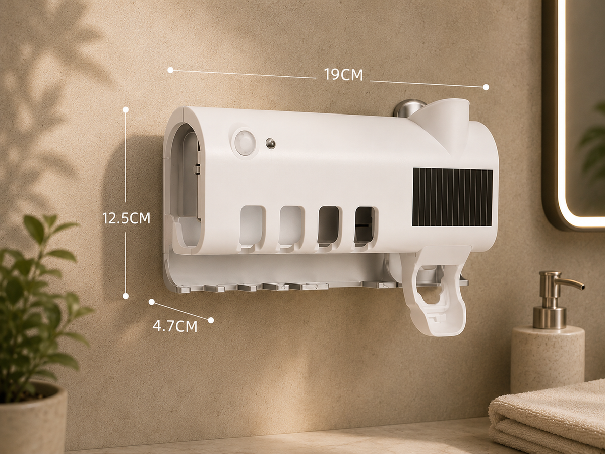 SmartClean UV Toothbrush Station