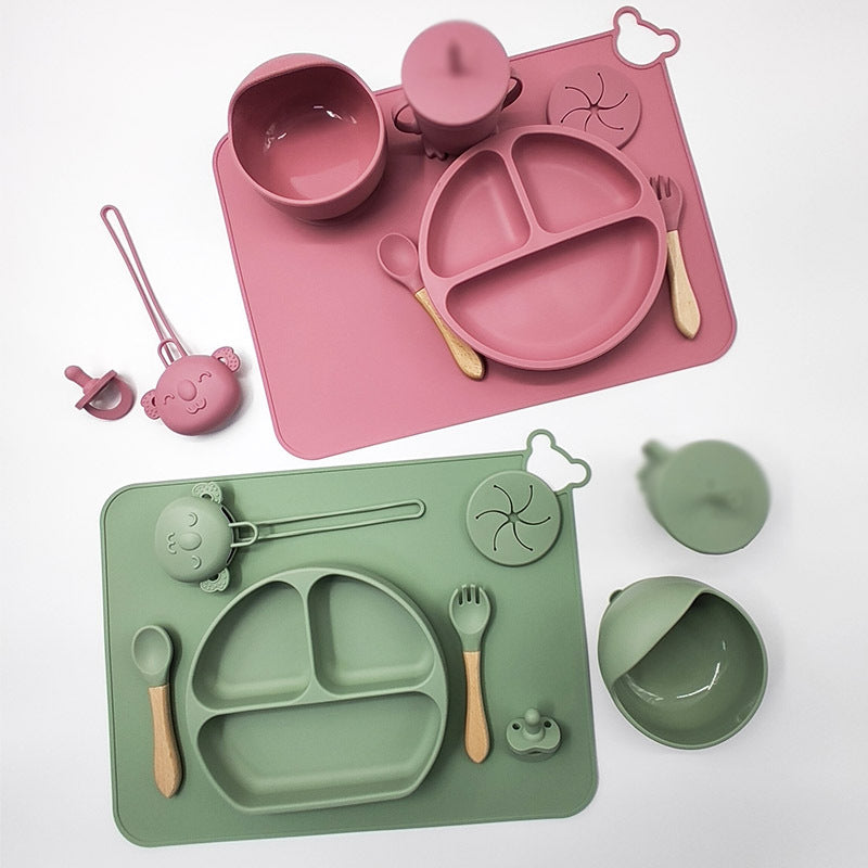 Silicone Baby Feeding Set