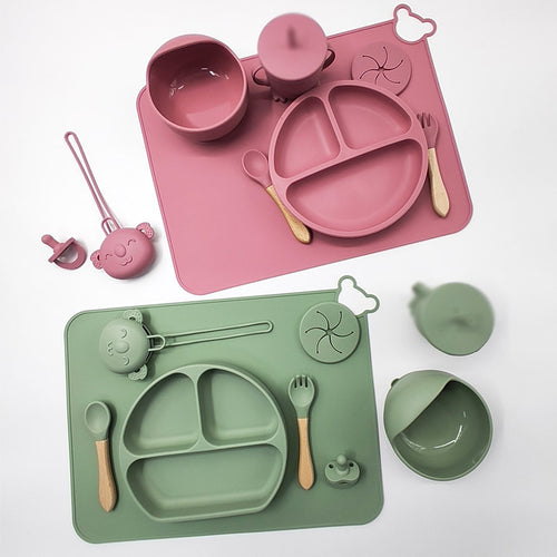 Silicone Baby Feeding Set