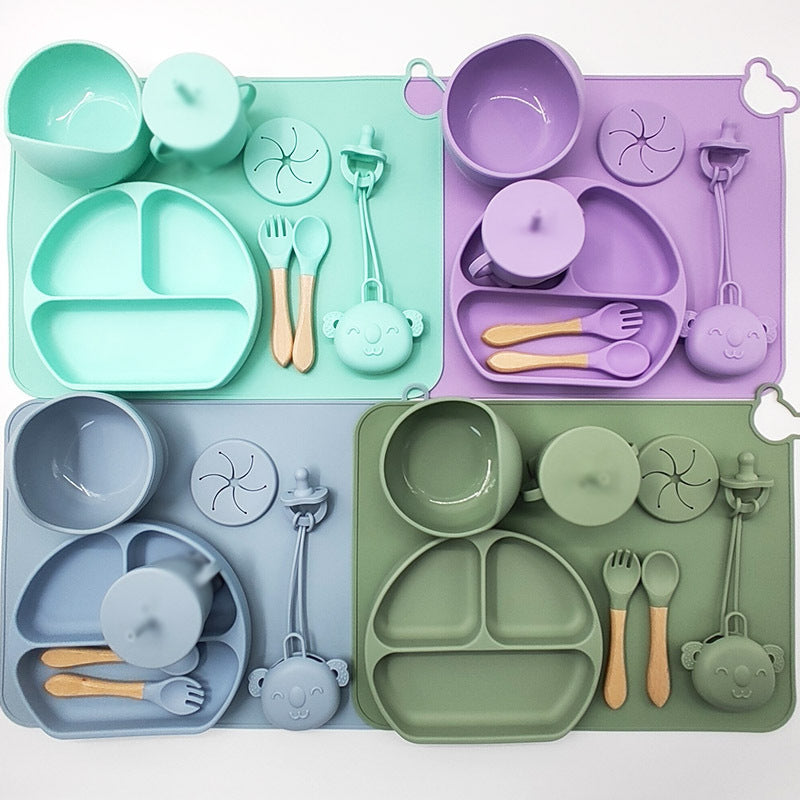 Silicone Baby Feeding Set