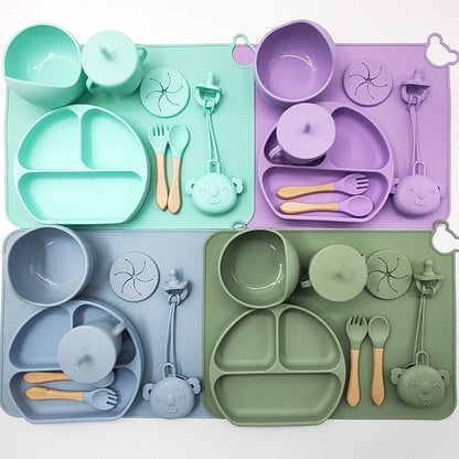 Silicone Baby Feeding Set