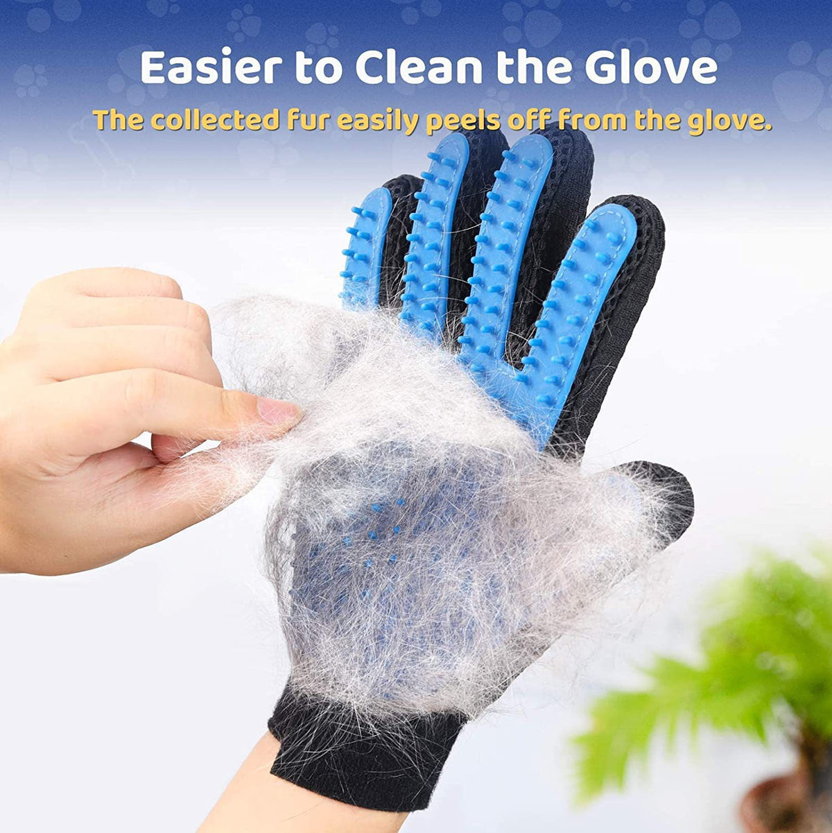 Pet Grooming &amp; Massage Glove