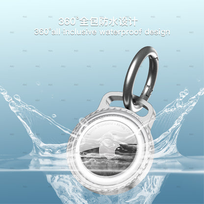 AirTag Metal Protective Case with Keychain
