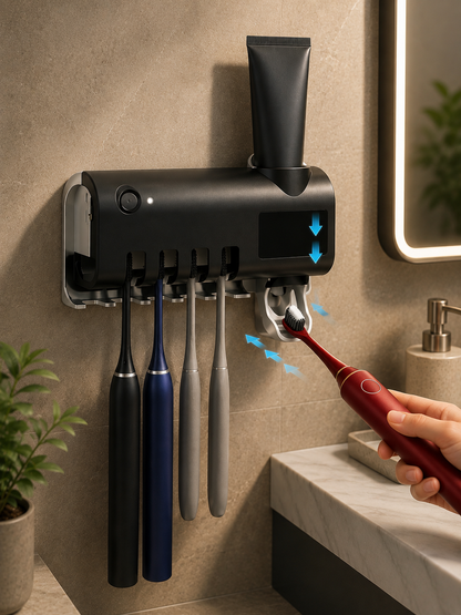 SmartClean UV Toothbrush Station