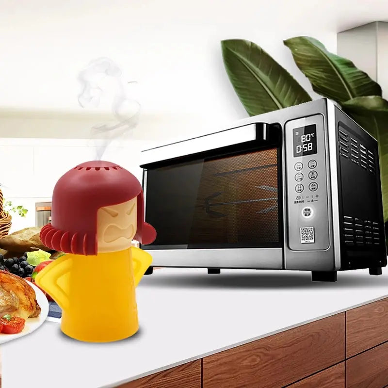 5-Minute Steam Microwave Cleaner
