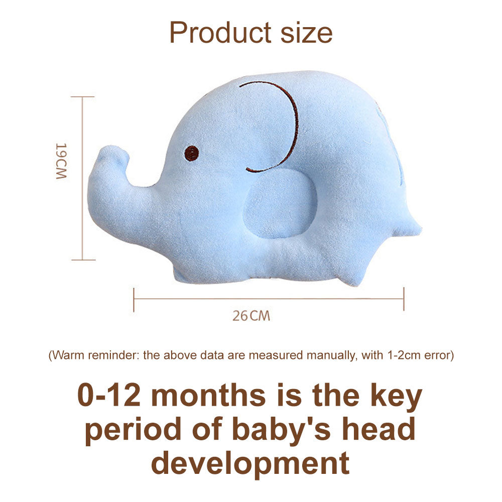 Neonatal Velvet Elephant Pillow