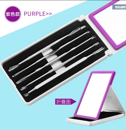 Pimple Extractor Tool Set for Acne and Blackhead Care