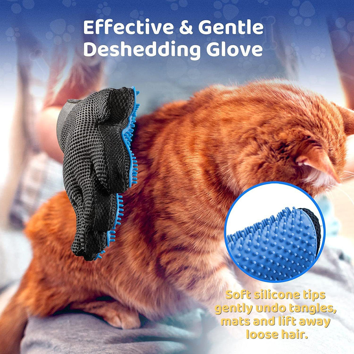 Pet Grooming &amp; Massage Glove