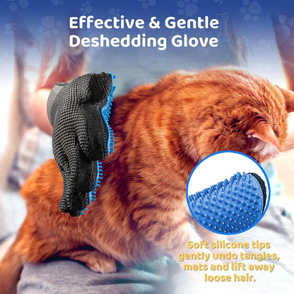 Pet Grooming &amp; Massage Glove